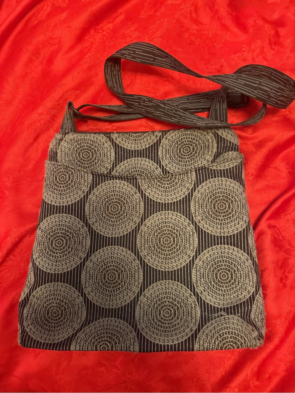 Crossbody Bag Maruca Gray and Black
